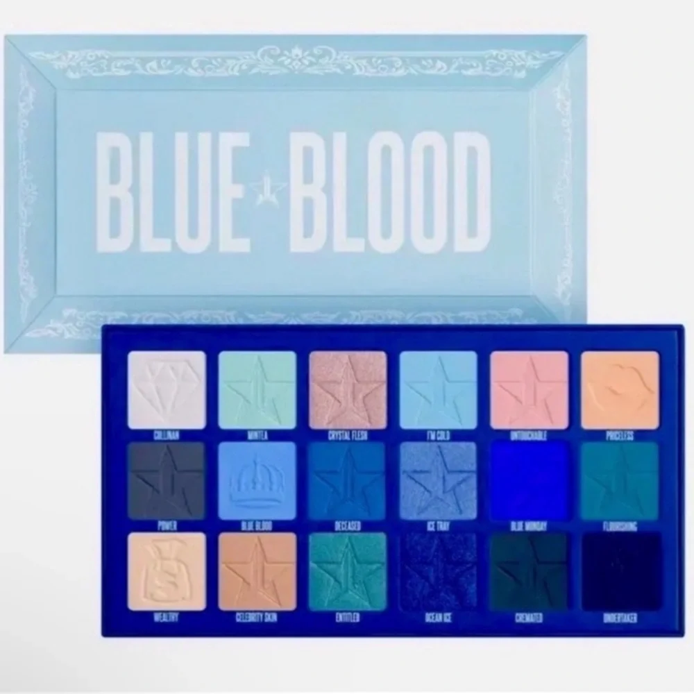 Jeffree Star Blue Blood Artistry Eye Shadow Pallet - NIB